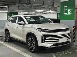 Exeed TXL facelift front