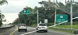Puerto Rico Highway 2 in Caín Bajo
