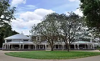 The Eynesbury Station Homestead, now a club and function room