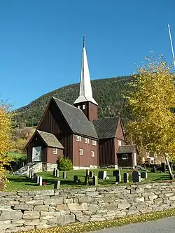 View of the village church