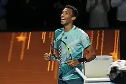 Félix Auger-Aliassime, winner at the Swiss Indoors Basel 2023