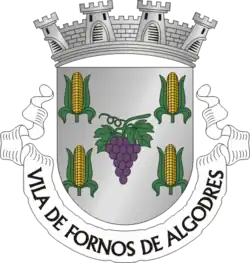 Coat of arms of the town of Fornos de Algodres