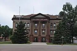 Faulk County Courthouse in July 2013