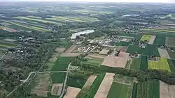 Aerial view of Rybczewice