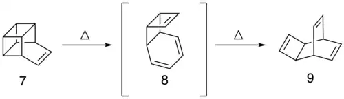 Basketene Rearrangement into NHC