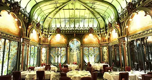 La Fermette Marbeuf, Paris, by Émile Hurtré, 1898[255]