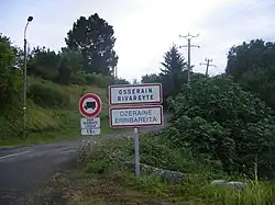 The road into Osserain-Rivareyte
