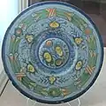 Plate in "Berettino" style, circa 1530–1540
