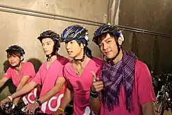 Fahrenheit in 2009 From left to right: Aaron Yan, Calvin Chen, Wu Chun, Jiro Wang