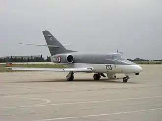 Dassault Falcon 10MER of Escadrille 57S at BAN Nîmes-Garons.
