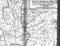 sketch map shows all the towns, roads and main geographic features