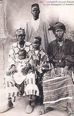 504. Famille Soussou et Senegalais. CPC