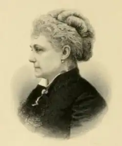 A portrait of Stenhouse from her book Exposé of Polygamy in Utah: A Lady’s Life among the Mormons (1872)