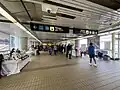 Farewell Line 3 booth in Scarborough Centre station concourse