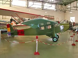 Farman F 402 of the Spanish Republican Air Force. Museo del Aire, Cuatro Vientos