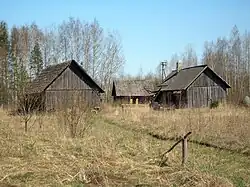 Abandoned farm in Kundruse