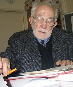 Father Detienne in Brussels, 2006
