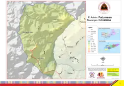 Official map of the Administrative post
