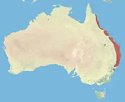 Map of range