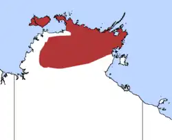 Map of range