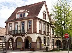 The town hall in Fegersheim