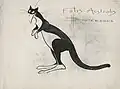 Felis Australis, Souterensis, c.1910, by D.H. Souter