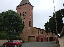 The church in Fenouillet