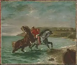 Horses Leaving the Sea, 1860, The Phillips Collection