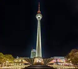 The TV Tower (Berliner Fernsehturm)