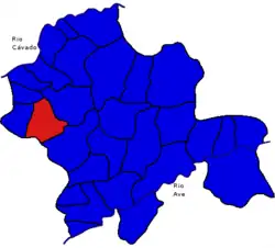 Location of Ferreiros