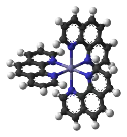 The structure of the [Fe(o-phen)3]2+ complex cation in ferroin