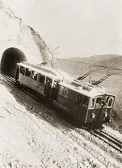 Old rack railway