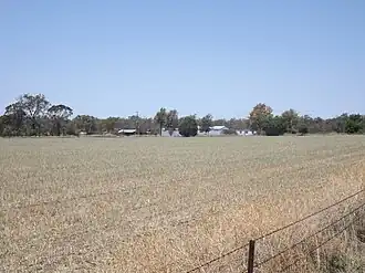 Fields along Biddeston Southbrook Road, 2014