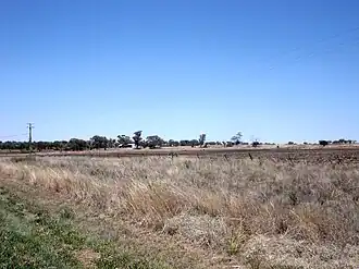 Fields along Oakey Crosshill Road, 2014
