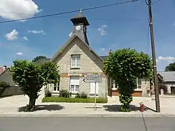 The town hall of Filain