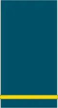 An RAF pilot officer's sleeve mess insignia