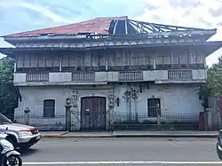 House in Calamba. Falling into abandonment, like many of Bahay na bato structures.
