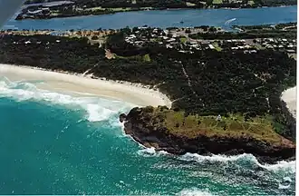 Fingal Headland and the Tweed River