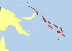 Map of range