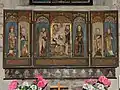 Altarpiece in St Michael's Church.