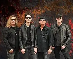 FireHouse members from left to right: Michael Foster, Nate Peck, Allen McKenzie, and Bill Leverty in 2024