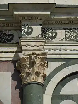 Corynthian columns