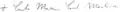 Carlo Maria Martini's signature