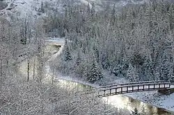 Pedestrian Bridge in Fish Creek Park