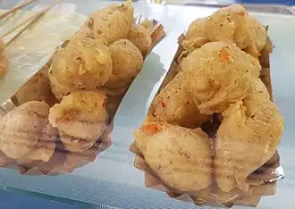 Fried fish balls from the Philippines