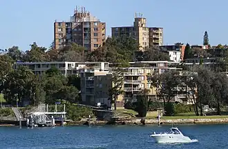 Chiswick Ferry Wharf and apartments