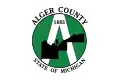 Flag of Alger County, Michigan