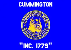 Flag of Cummington, Massachusetts