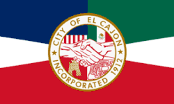 Flag of El Cajon, California