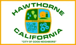 Flag of Hawthorne, California